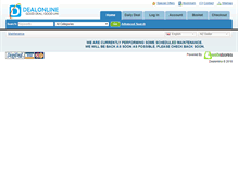 Tablet Screenshot of dealonline.easyretail.co.nz